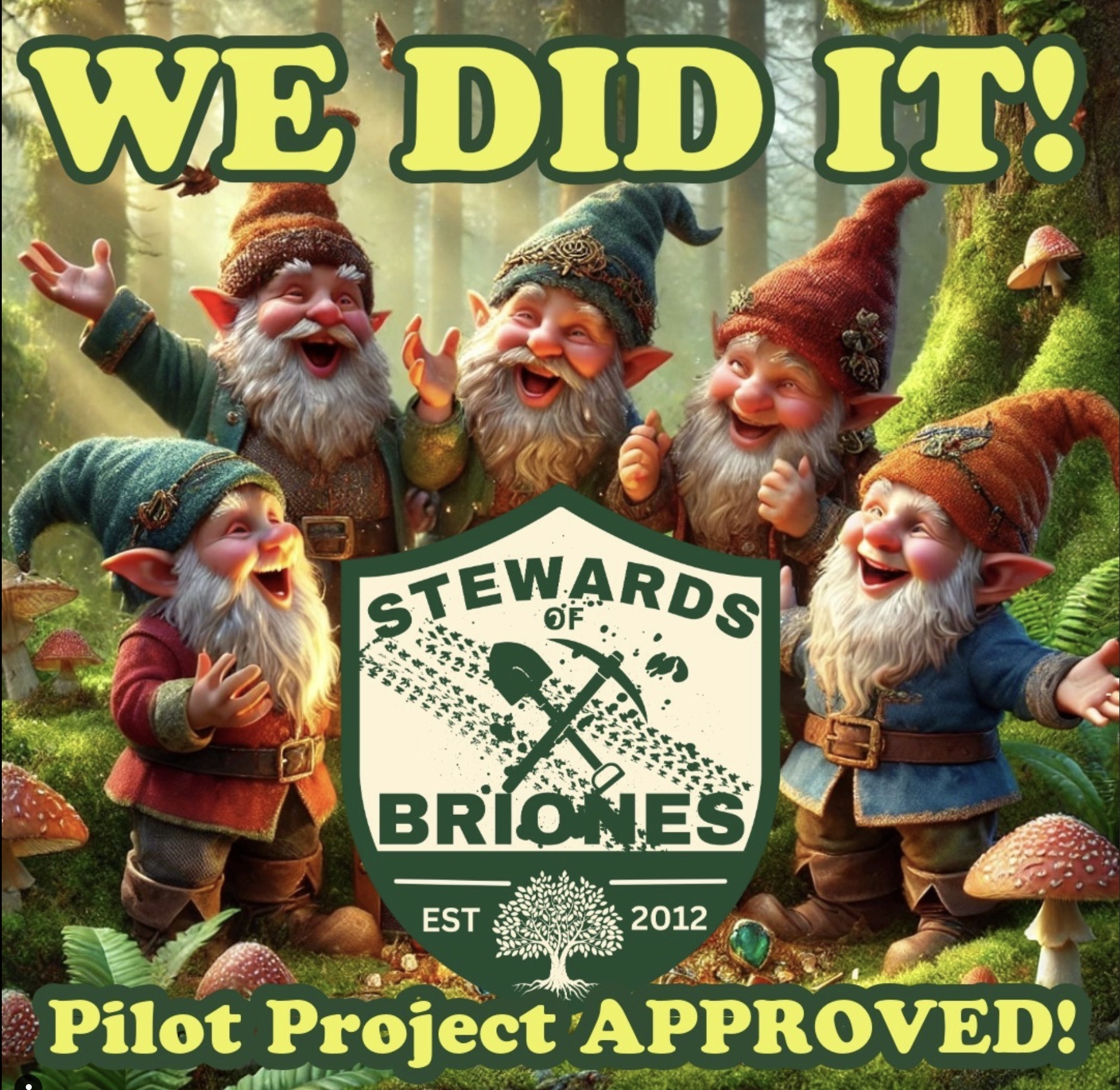 We Did It - Thank You!